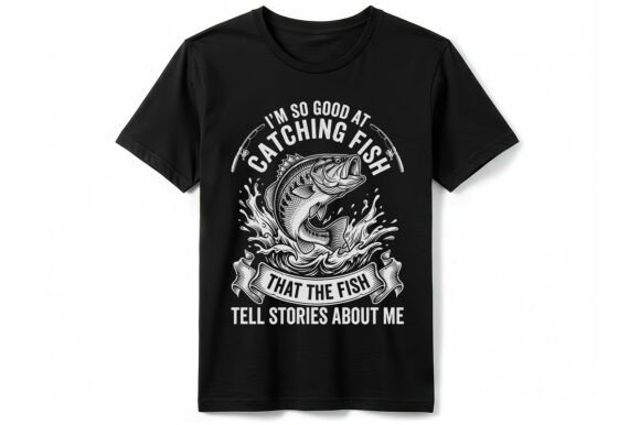 Funny Catching Fish Legends T-shirt: A Graphic for Local Brands