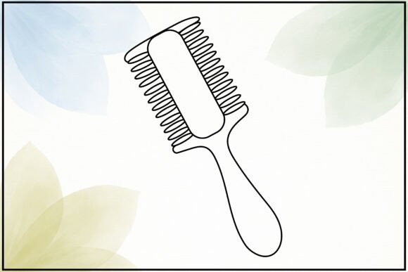 Review of Hair Brush Line Art for Embroidery