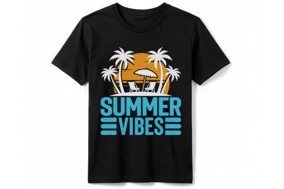 Summer Vibes T-Shirt Designs for Crafters